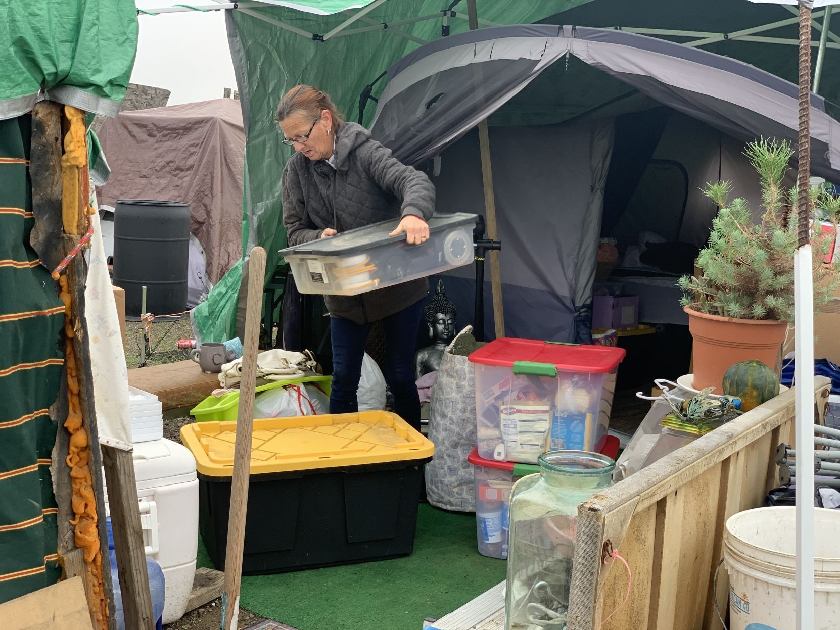 Leaving the Bowl, a Napa homeless camp